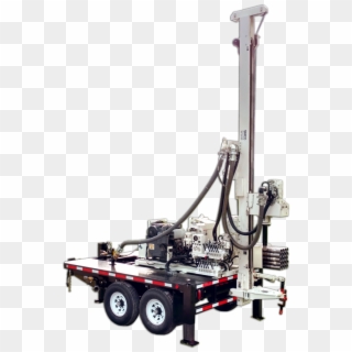 Simco 2400 Water Well / Geothermal Drill Rig Trailer - Well Drilling Rig Trailer, HD Png Download