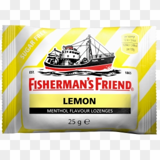 Pack25g Default Lemon - Fisherman Friend Aniseed, HD Png Download