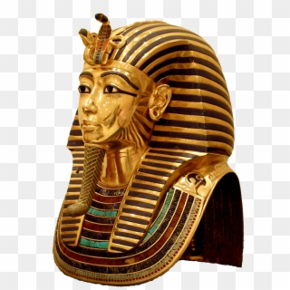 Golden Death Mask Of Tutankhamun King Tut - Statue, HD Png Download