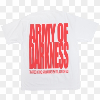 Army Of Darkness Ash White Tee - Active Shirt, HD Png Download