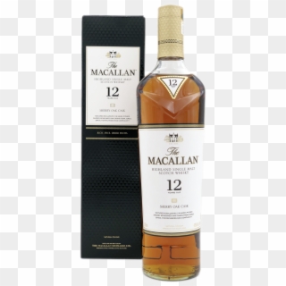 The Macallan 12 Year Sherry Oak Scotch Whisky With - Macallan Sherry Oak 1.75 L, HD Png Download