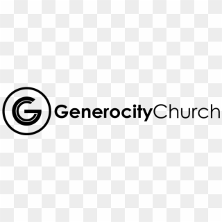 Generocity Church Logo Black - Calligraphy, HD Png Download - 1024x351 ...
