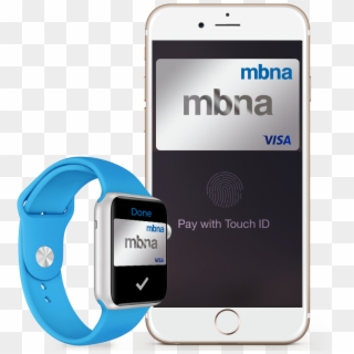 Mbna Apple Pay Iphone Iwatch - Iphone, HD Png Download