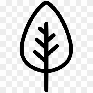 Leaf Tree Forest Comments - Tree Icon App, HD Png Download