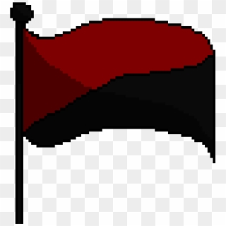 Red And Black Flag - Flag, HD Png Download