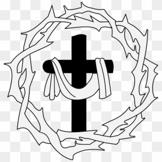Emblema Hermandad Del Santo Entierro Y Nuestra Señora - Cross, HD Png Download