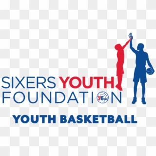 Sixers Logo Png - Sixers Youth Foundation, Transparent Png