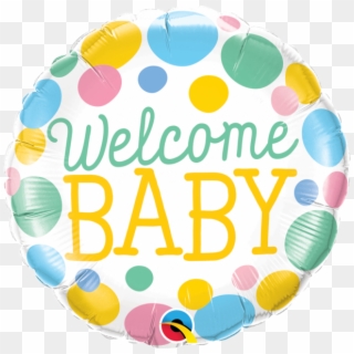 Welcome Baby Helium Balloon - Qualatex, HD Png Download