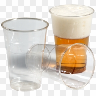 Glass, Beer/soft Drink Glass, Tulip, Pet, 250ml, 106mm, - Pint Glass, HD Png Download