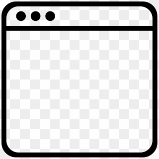 Png File - Square Icon Blank Png, Transparent Png
