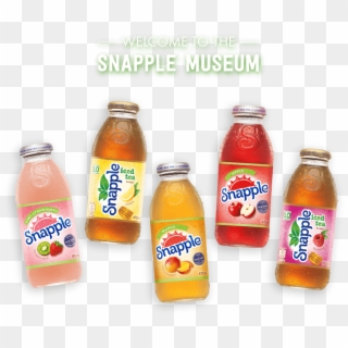 Snapple Kiwi Strawberry, 16 Fl Oz Glass Bottle , Png - Orange Soft Drink, Transparent Png