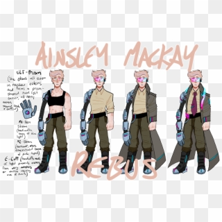 A Ref For My Defense Hero Oc, Ainsley Mackay Now I - Overwatch Male Oc, HD Png Download