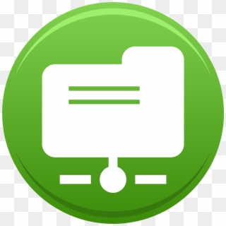 Cloudfiles-large - Repository Icon Green, HD Png Download