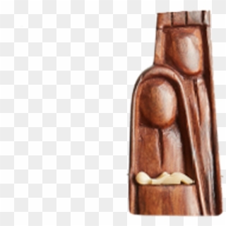 Mozambique Sandalwood Nativity - Wood, HD Png Download