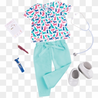 Healthy Paws Vet Outfit - Our Generation Dolls Vet, HD Png Download