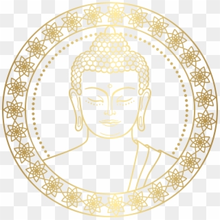 Gold Buddha Png Clip Art, Transparent Png