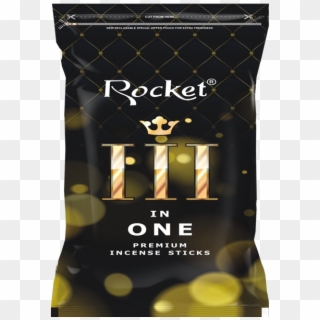 3 In 1 Premium Incense Sticks - Rocket 3 In One Premium Incense Sticks, HD Png Download
