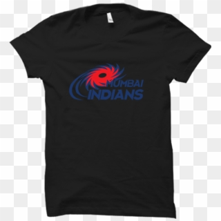 Ipl 06 B- Mumbai Indians Half Sleeve Black - Gus Fring T Shirt, HD Png Download