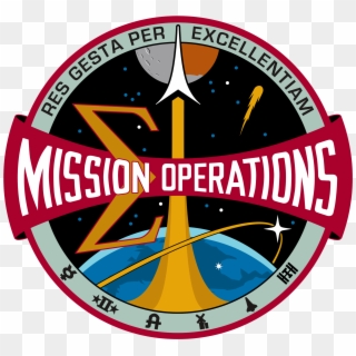 Jpg File Mission Operations Directorate Mod Emblem - Nasa Flight Operations Patch, HD Png Download