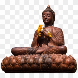 Wall Sticker The Carved Of Buddha Made Of Iron Wood, - Gautama Buddha, HD Png Download