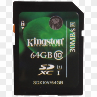 Hpe Flexnetwork Msr958 64gb Secure Digital Memory Card - Kingston Sdx10v 64gb, HD Png Download