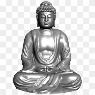 Here I Rendered Buddha - Buddha Statue Transparent Background, HD Png Download