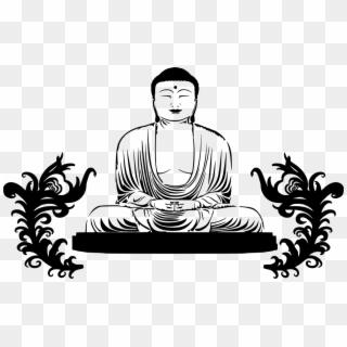Download Png - Meditate Buddha Transparent, Png Download