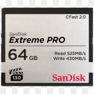 Sandisk Extreme Cfast 2.0 512gb, HD Png Download
