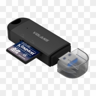 Sd Card Reader - Electrical Connector, HD Png Download