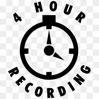 4 Hour Recording Logo Png Transparent - Small Time Icon Png, Png Download
