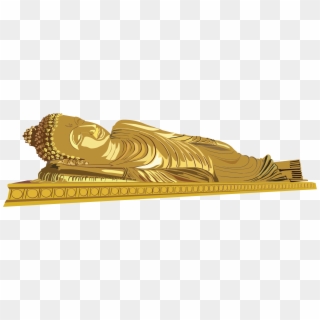 Go To Image - Reclining Buddha Clipart, HD Png Download