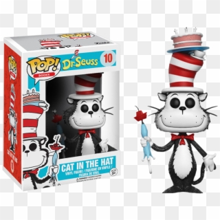 Dr - Box Lunch Cat In The Hat Funko Pop, HD Png Download