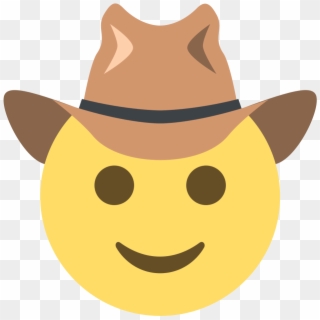 Open - Cowboy Emoji, HD Png Download
