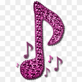 Music Note Png Pictures 5 Hd Wallpapers - Sparkly Music Note, Transparent Png