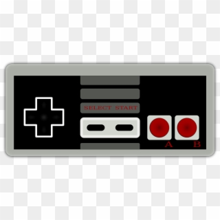 Nintendo Controller Video Games - Nintendo 8 Bit Controller, HD Png Download
