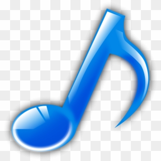 Image Clip Art Download - Blue Music Note Png, Transparent Png