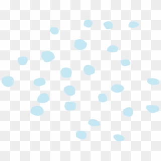 Blue Dots - Polka Dot, HD Png Download