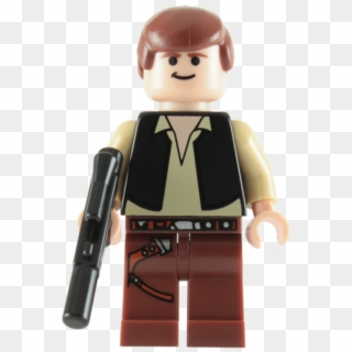 Buy Lego Death Star Han Solo Minifigure With Blaster - Lego Star Wars Han Solo, HD Png Download