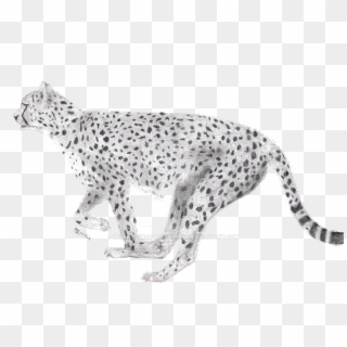 Running Cheetah Png Image With Transparent Background - Jaguar, Png Download