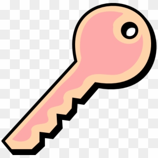 Pink Clipart Keys - Key Clipart Png, Transparent Png