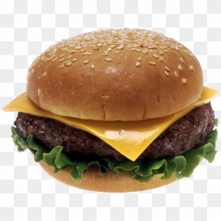 File - Cheeseburger - Cheeseburger On A Bun, HD Png Download