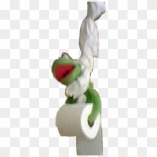 Kermit Kermitmemes Kermitthefrog Lol Funny Lmao Memes - Garden Gnome, HD Png Download