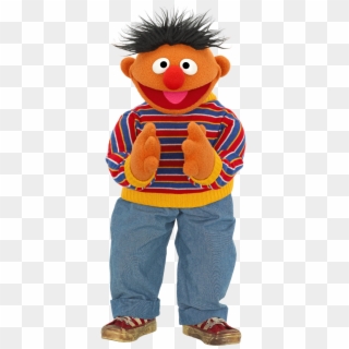 Ernie Clapping 536×1,200 Pixels Sesame Street Muppets, - Elmo Characters Orange Guy, HD Png Download