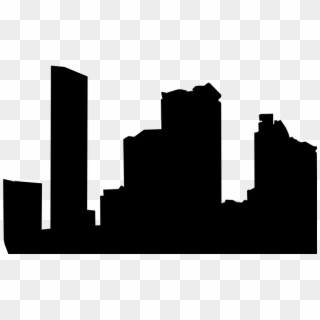 City Silhouette - Silhouette, HD Png Download