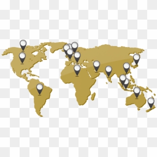 Global Success - World Map, HD Png Download