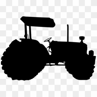 Free Png Tractor Silhouette Png Images Transparent - Tractor Silhouette Png, Png Download