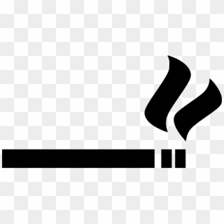 Smoking Zone Cigarette Smoke Relax Comments - Cigarette Icon Png, Transparent Png