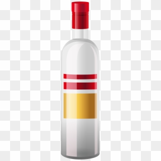 Bottle Vodka Png Clipart - Vodka Bottle Clipart Png, Transparent Png