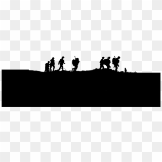 A Day In The Life Of A Ww1 Soldier - Silhouette, HD Png Download