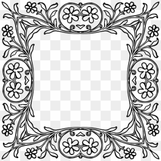 Medium Image - Decorative Square Frame Png, Transparent Png